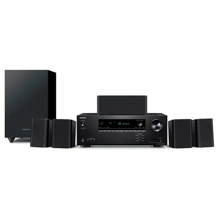 Home Theater Onkyo 5.1 HTS3910MBDC HTIB Bluetooth – USB 445W 120V 60Hz