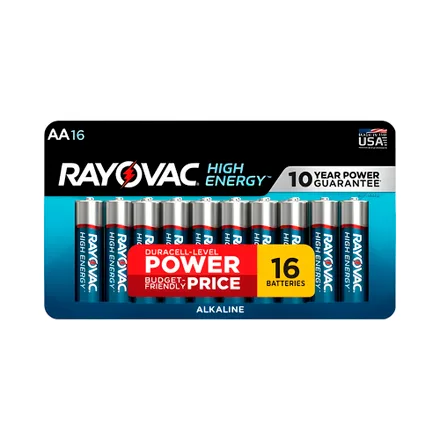 Pila Alcalina Rayovac 16