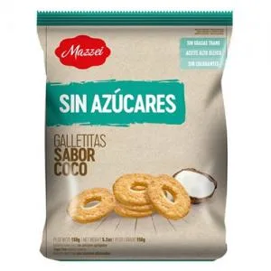 Biscoito Mazzei Coco Acucar 150g