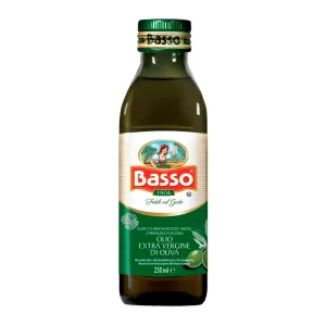 Azeite Oliva Extra Virgem Basso Garrafa 250ml