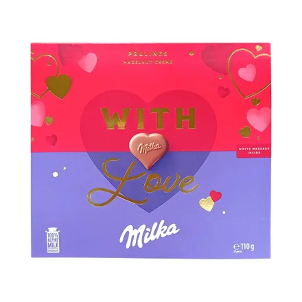 Chocolate Milka Love 110 Gr