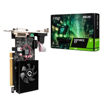 Placa Video Goline Geforce Gt 610 Ddr 3 Gl D3 V1 1 Ano