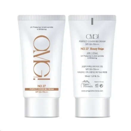 Omg Crema Hidratante 27 Honey Beige Spf 50 Plus Pa 50ml