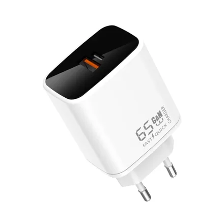 Cargador Luxor Lx 366765 W Stellar Gan Fast Charge Usb A/Usb C