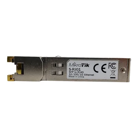 Mikrotik Sfp RJ01 RJ45 S10 100