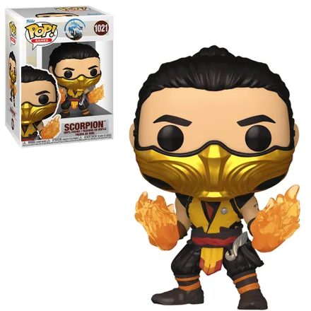 Funko Pop Mortal Kombat 1 Scorpion 1021 Caja Fea