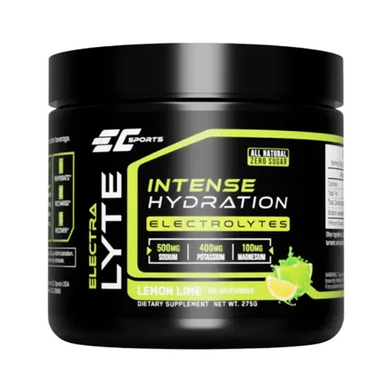 Suplemento Earth Creation Electralyte Intense Hydration Lemon 275 Gr