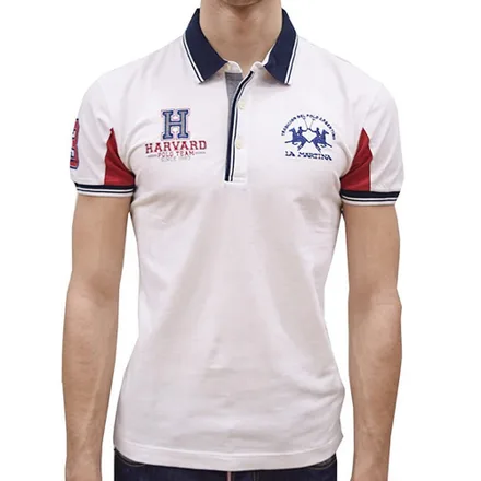 Camiseta La Martina Polo Masculino Eq 03 Harvard