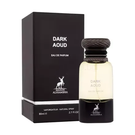 Perfume Maison Alhambra Dark Aoud Eau Parfum Unissex 80ml