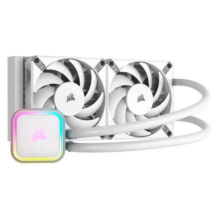 Water Cooler para Processador Corsair H100i Elite CW-9060078-WW RGB - Branco