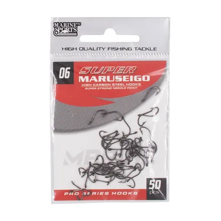 Anzuelo Marine Sports Super Maruseigo 06 Nickel 50 Pcs