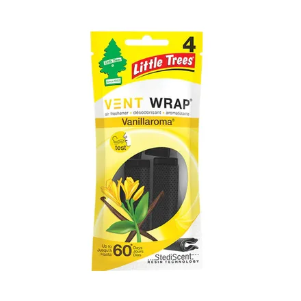 Ambientador Para Auto Little Trees De Ventilacion Vainillaroma