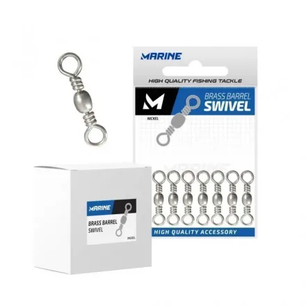 Marine Girador Brass Barrel Swivel Ct 1 0 Nickel