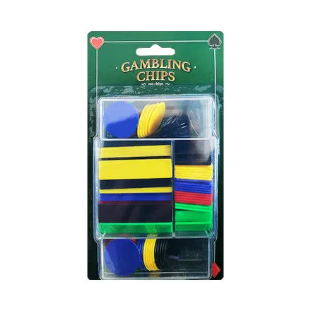 Fichas Juegos Mesa Gambling Chips 100 Piezas