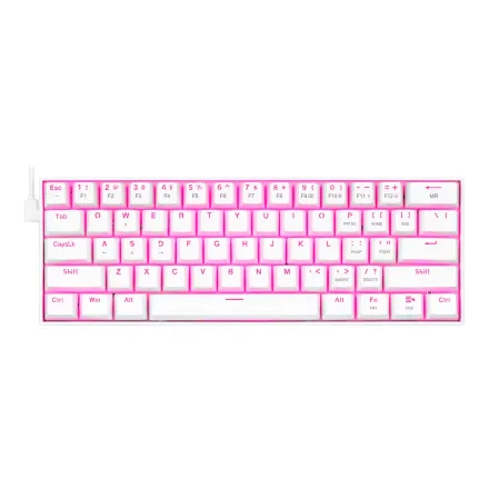 Teclado Redragon Dragonborn K630W sem Fio - Branco