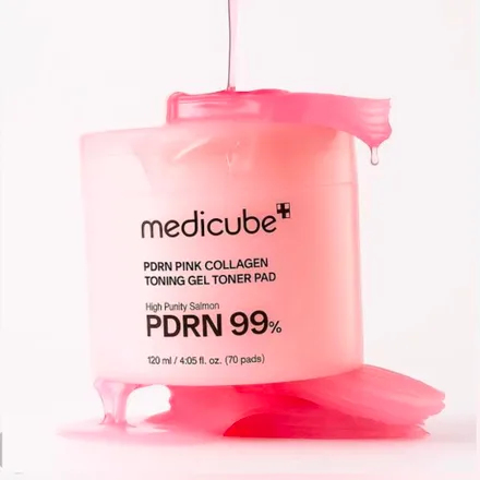Medicube Pdrn Pink Collagen Toning Gel Toner 120ml
