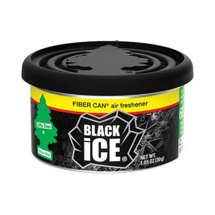 Lata De Fibra Little Trees Black Ice