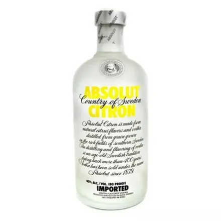 Vodka Absolut Citron 40 200ml