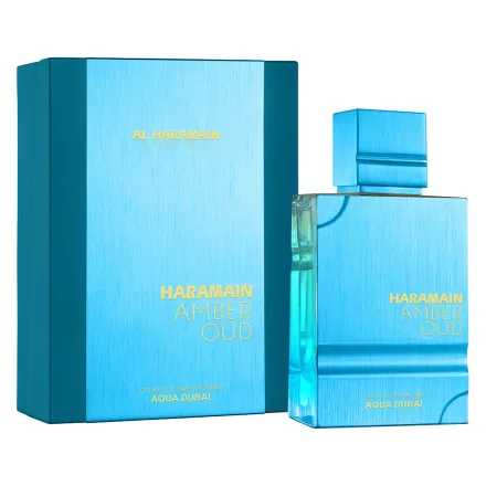 Perfume Al Haramain Amber Oud Aqua Dubai Eau Parfum Unissex 200ml