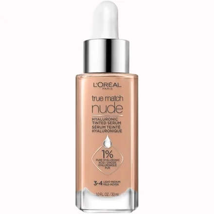 Serum Oreal True Match Nude 1 Acido Hialuronico 3 4 Light Medium 30ml