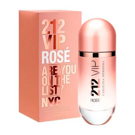 Perfume Carolina Herrera 212 Vip Rose Eau Parfum 50ml