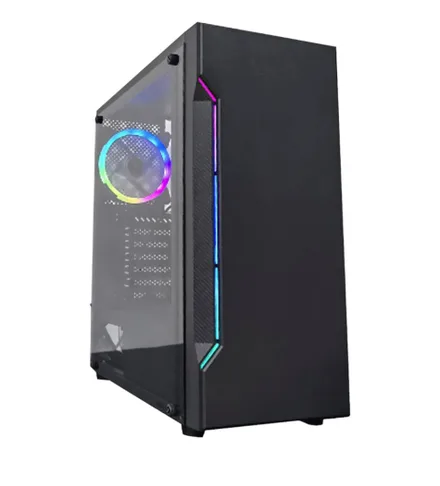 GABINETE GAMER SATELLITE ATX 1101K RGB COOLER