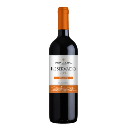 Vino Chileno Tinto Santa Carolina Reservado Carmenere 750ml