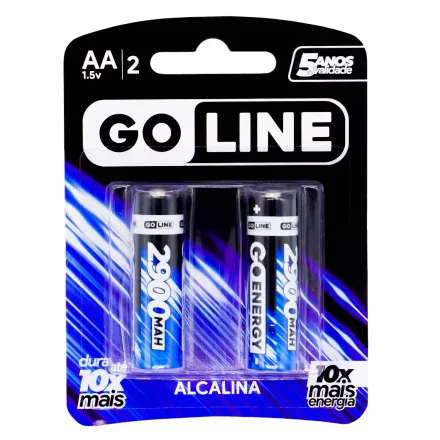 Pilha Alcalina Goline 2