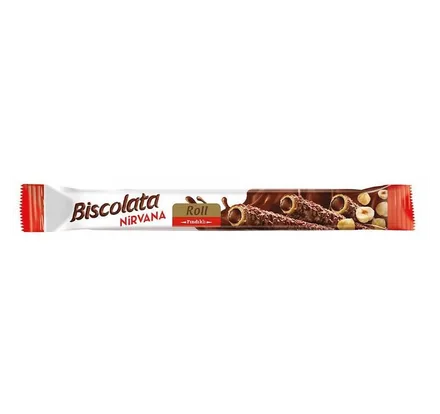 Biscolata Nirvana Roll Avellana 28GR