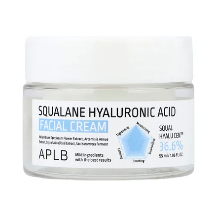 Crema Facial Aplb Squalane Hyaluronic Acid 55ml