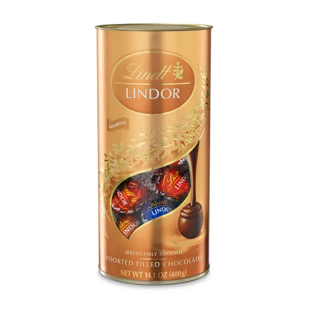 Bombones Lindt Lindor Tube Assorted 400g