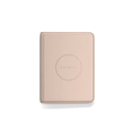 SATECHI TARJETERO PARA PASSPORT VEGAN-LEATHER FINDALL ST-VPCR ROSE