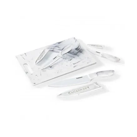 Jogo Facas Tabua Corte Cuisinart Falso 7