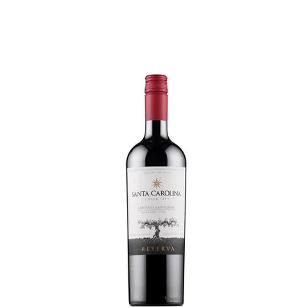 Vino Chileno Tinto Santa Carolina Reserva Cabernet Sauvignon 750ml