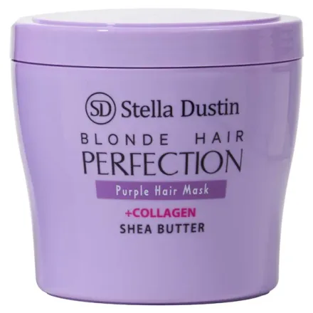 Mascara Capilar Stella Dustin Blonde Hair Perfection Purple Mask 400ml