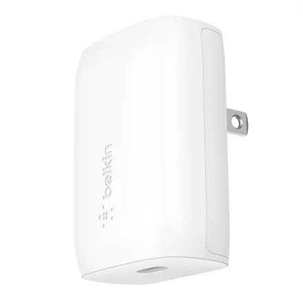 Carregador de Parede Belkin BoostCharge 30W USB-C PD PPS Branco – WCA005DQWH