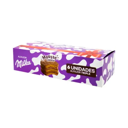 Alfajor Triple Mousse 6 Milka