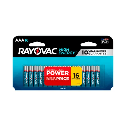 Pila Alcalina Rayovac Aaa 16