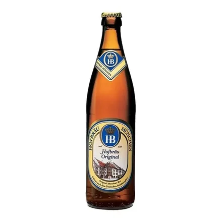 Cerveza Hofbrau Botella 500ml