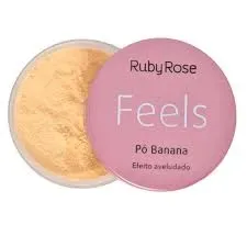 RUBY ROSE POLVO FACIAL FEELS BANANA HB850 8.5G