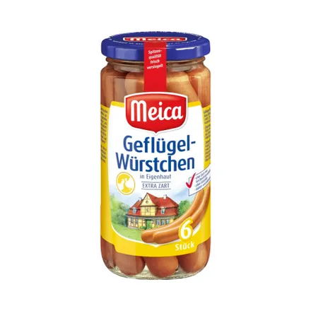 Salchichas Meica Geflugel Wurstchen 380 Gr