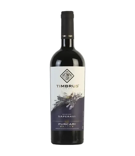 Vino Timbrus Saperavi Purcari Red Dry Wine 750ml