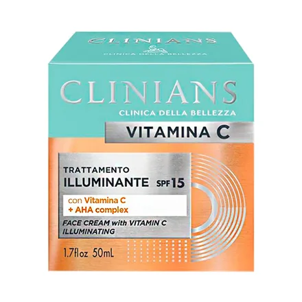 Crema Facial Clinians Trattamento Illuminante Vitamina 50ml