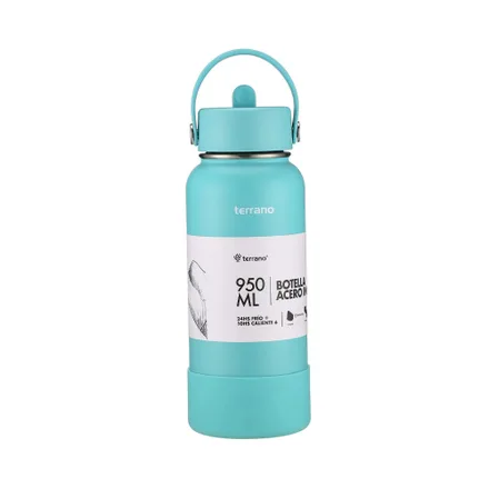 Termo Terrano Acero Inox Celeste 950ml