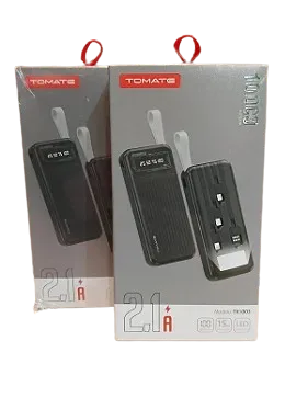 TOMATE CARGADOR PORTATIL TK2001 22.5W 20000MAH (ANATEL) BLACK