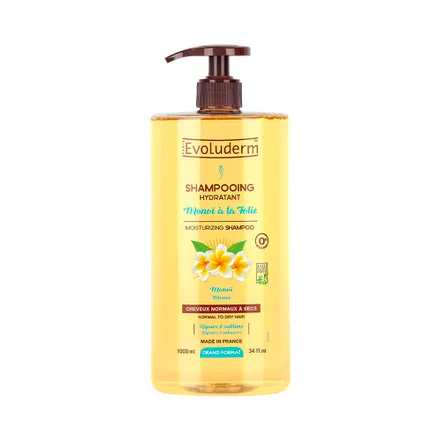 Shampoo Hidratante Evoluderm Monoi La Folie 1000ml