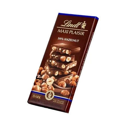 Chocolate Lindt Maxi Plaisir 34 Hazelnut 150 Gr