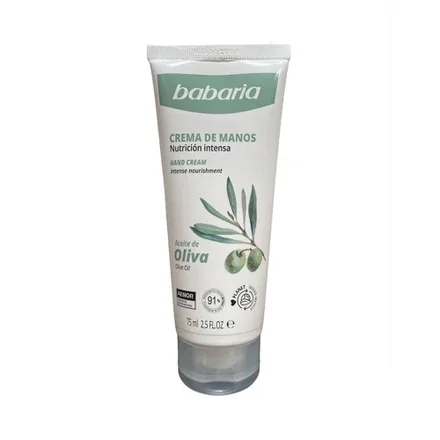 Creme Para Mãos Babaria Aceite De Oliva