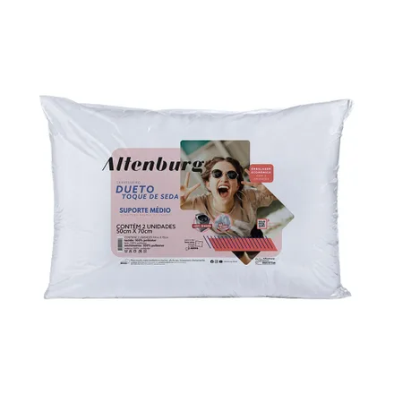 Almohada Altenburg Dueto Toque Seda 50