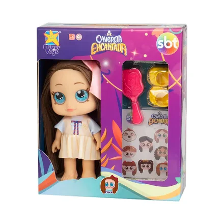 Muneca Divertoys Cueva Encantada Flora 8343